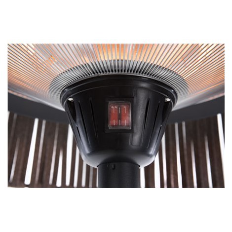 SUNRED | Heater | ARTIX M-SO BROWN, Corda Bright Standing | Infrared | 2100 W | Number of power levels | Suitable for rooms up t - 4